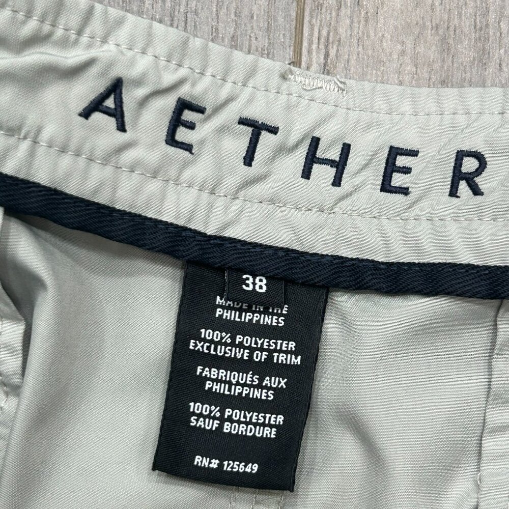 Aether Light Gray Performance Quick Dry Tailored … - image 4